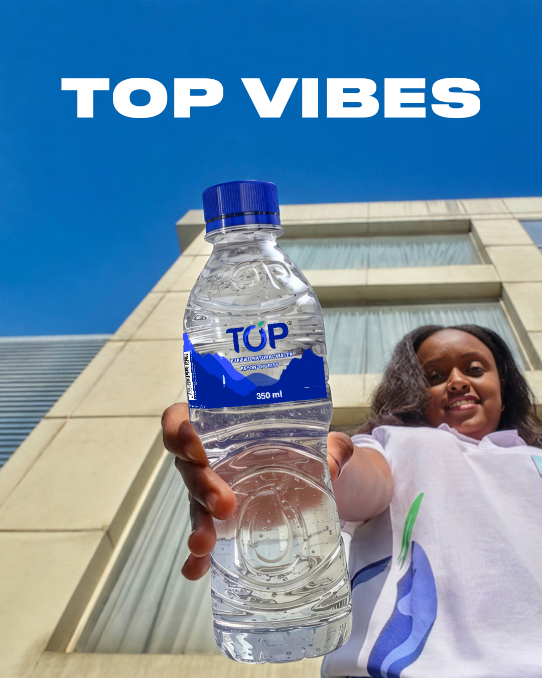 TOP Water Ethiopia TOP Vibes social media artwork